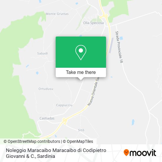 Noleggio Maracaibo Maracaibo di Codipietro Giovanni & C. map