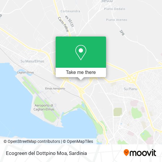 Ecogreen del Dottpino Moa map