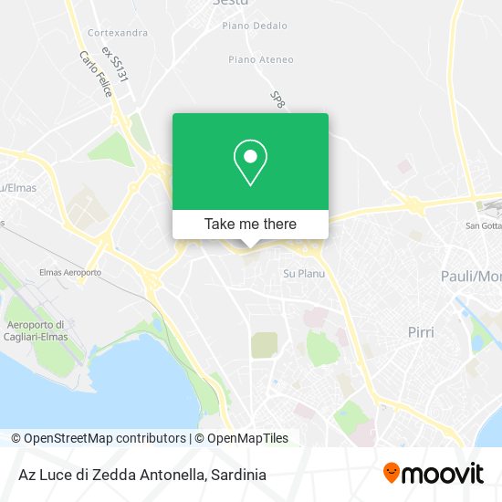 Az Luce di Zedda Antonella map
