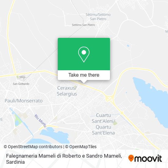 Falegnameria Mameli di Roberto e Sandro Mameli map
