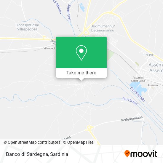 Banco di Sardegna map