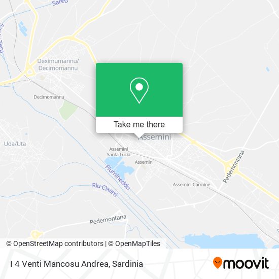 I 4 Venti Mancosu Andrea map
