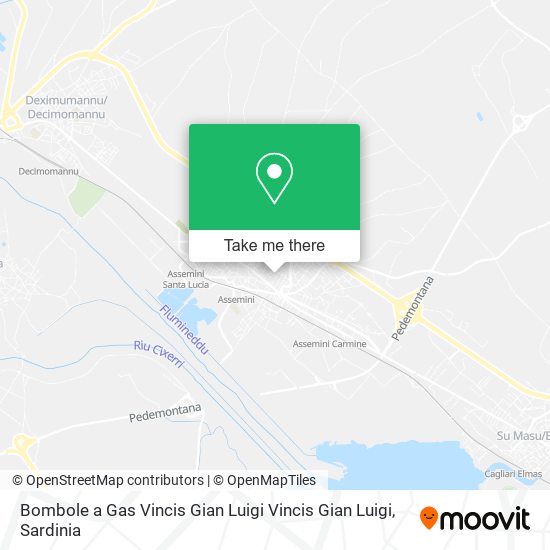 Bombole a Gas Vincis Gian Luigi Vincis Gian Luigi map