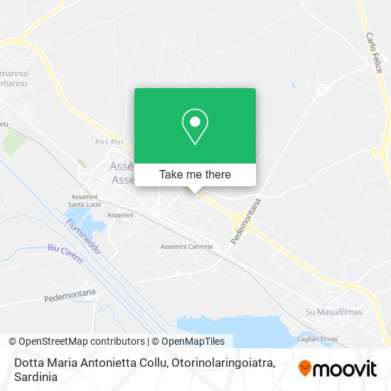 Dotta Maria Antonietta Collu, Otorinolaringoiatra map