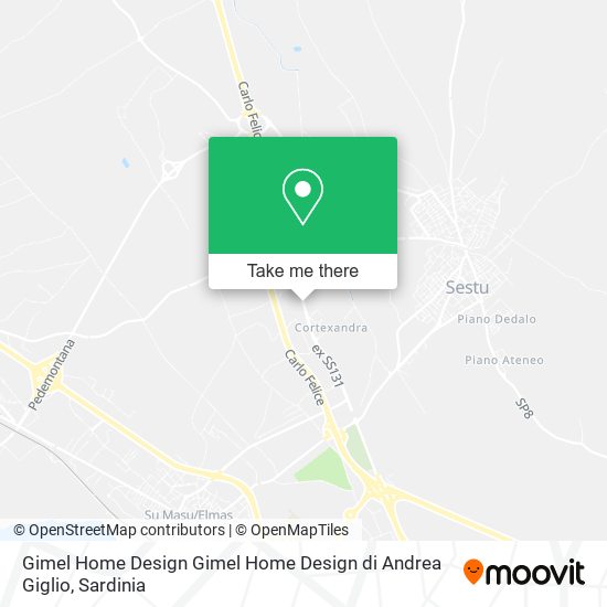 Gimel Home Design Gimel Home Design di Andrea Giglio map