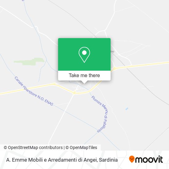 A. Emme Mobili e Arredamenti di Angei map