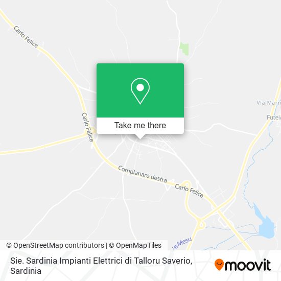 Sie. Sardinia Impianti Elettrici di Talloru Saverio map
