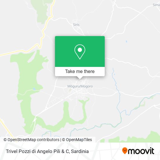 Trivel Pozzi di Angelo Pili & C map