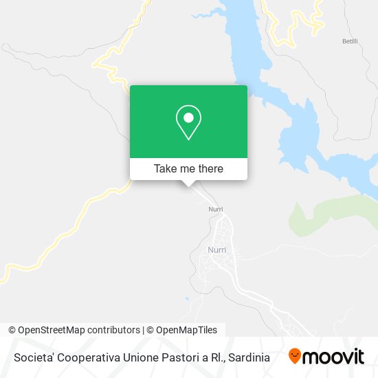 Societa' Cooperativa Unione Pastori a Rl. map