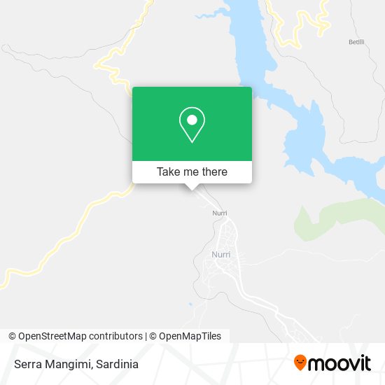 Serra Mangimi map