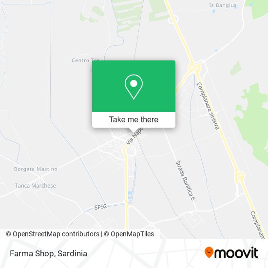 Farma Shop map