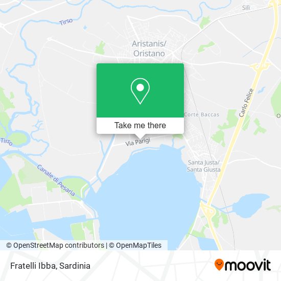 Fratelli Ibba map