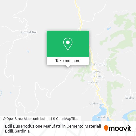 Edil Buu Produzione Manufatti in Cemento Materiali Edili map