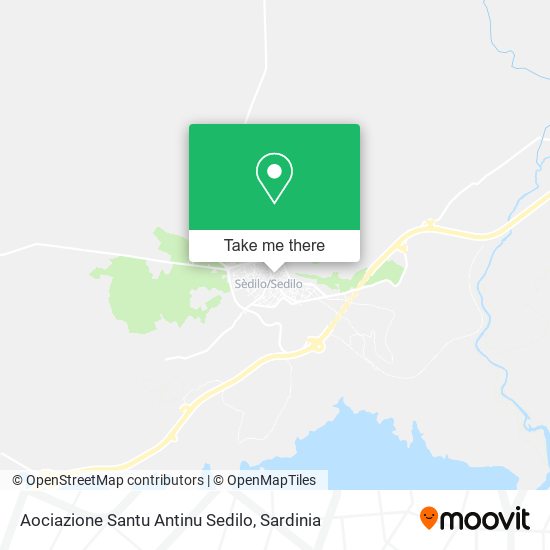 Aociazione Santu Antinu Sedilo map