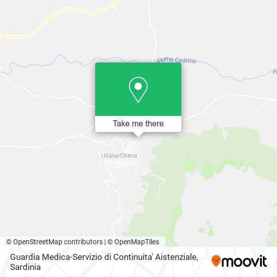 Guardia Medica-Servizio di Continuita' Aistenziale map