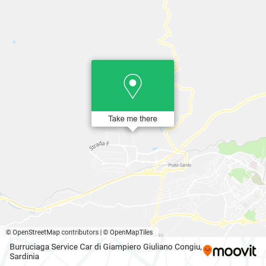 Burruciaga Service Car di Giampiero Giuliano Congiu map