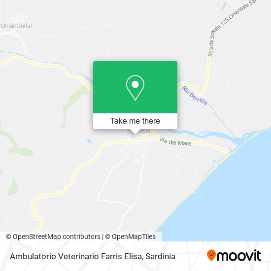 Ambulatorio Veterinario Farris Elisa map