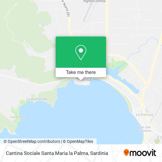 Cantina Sociale Santa Maria la Palma map