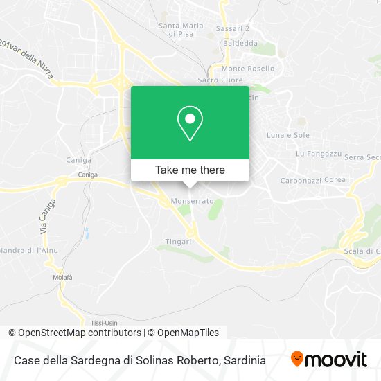 Case della Sardegna di Solinas Roberto map