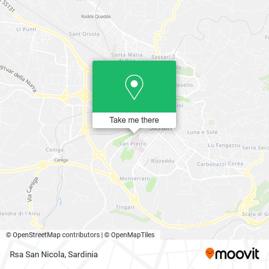 Rsa San Nicola map