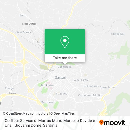 Coiffeur Service di Marras Mario Marcello Davide e Unali Giovanni Dome map