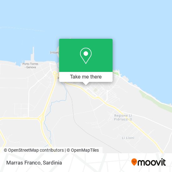 Marras Franco map