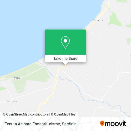 Tenuta Asinara Enoagriturismo map