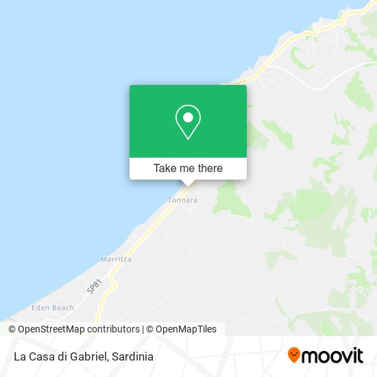 La Casa di Gabriel map