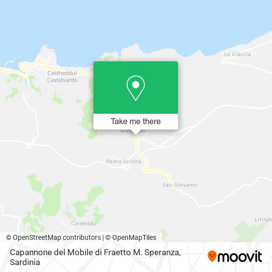 Capannone del Mobile di Fraetto M. Speranza map