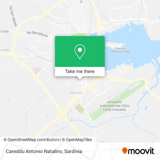 Careddu Antonio Natalino map