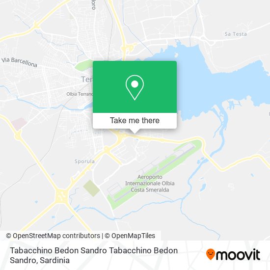 Tabacchino Bedon Sandro Tabacchino Bedon Sandro map