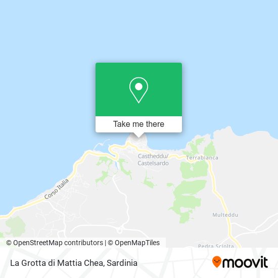 La Grotta di Mattia Chea map