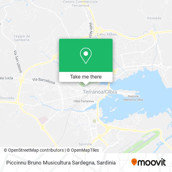Piccinnu Bruno Musicultura Sardegna map