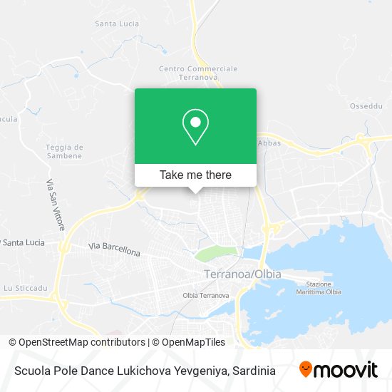 Scuola Pole Dance Lukichova Yevgeniya map