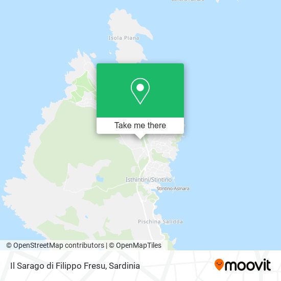 Il Sarago di Filippo Fresu map