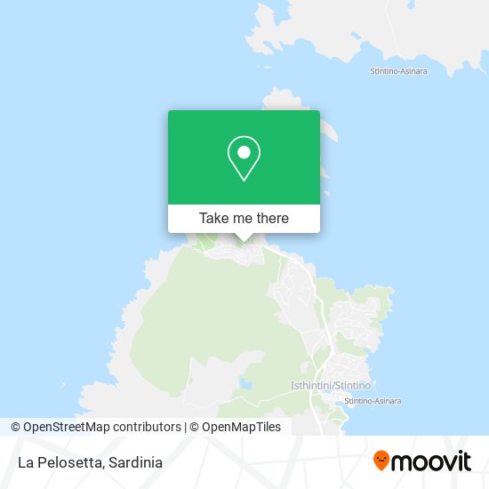 La Pelosetta map