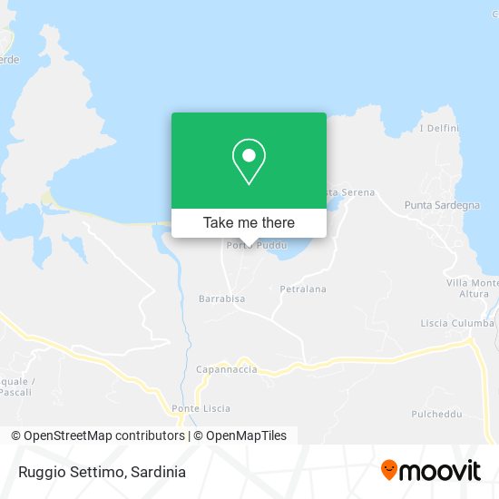 Ruggio Settimo map