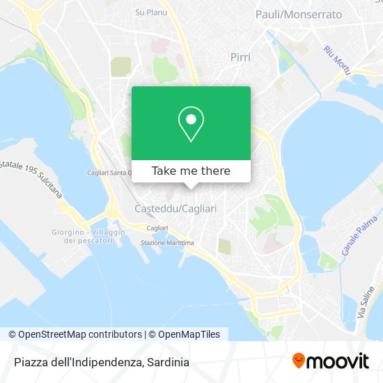 Piazza dell'Indipendenza map