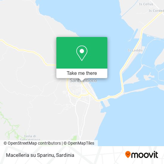 Macelleria su Sparinu map