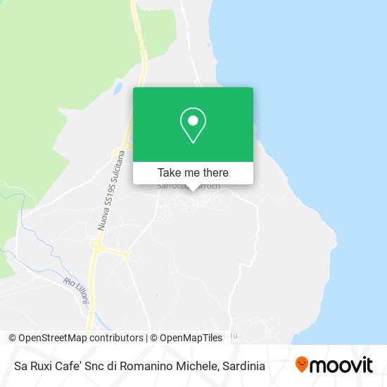 Sa Ruxi Cafe' Snc di Romanino Michele map