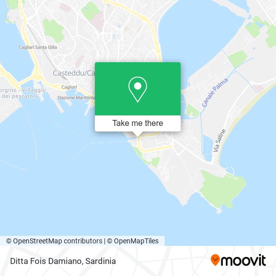 Ditta Fois Damiano map