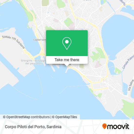 Corpo Piloti del Porto map