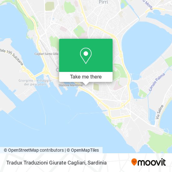 Tradux Traduzioni Giurate Cagliari map