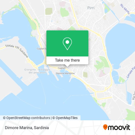 Dimore Marina map