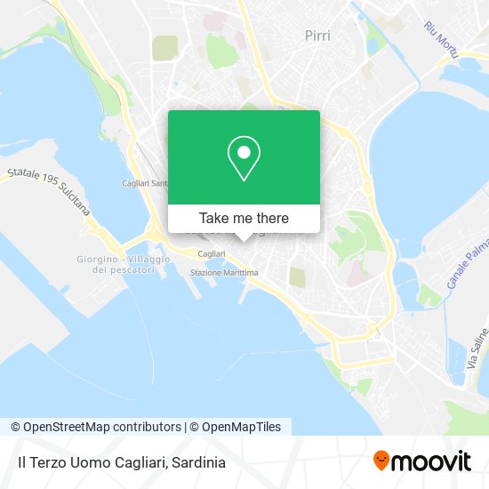 Il Terzo Uomo Cagliari map