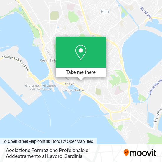 Aociazione Formazione Profeionale e Addestramento al Lavoro map