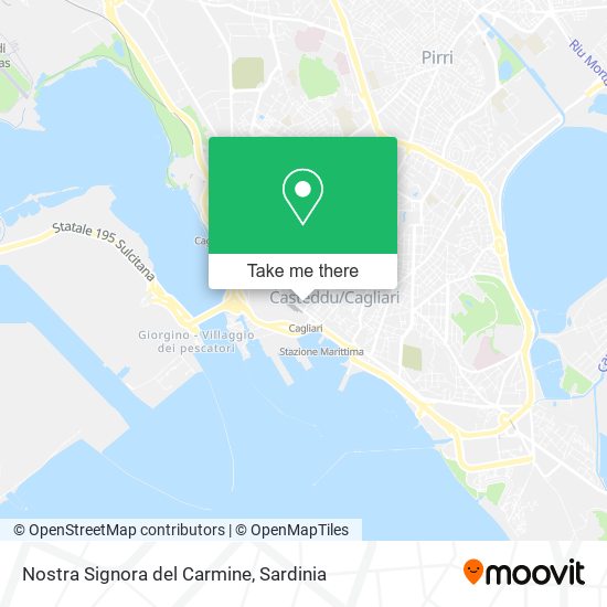 Nostra Signora del Carmine map