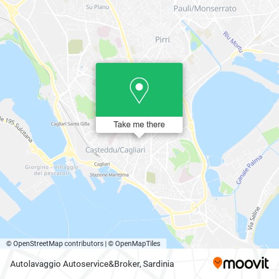 Autolavaggio Autoservice&Broker map