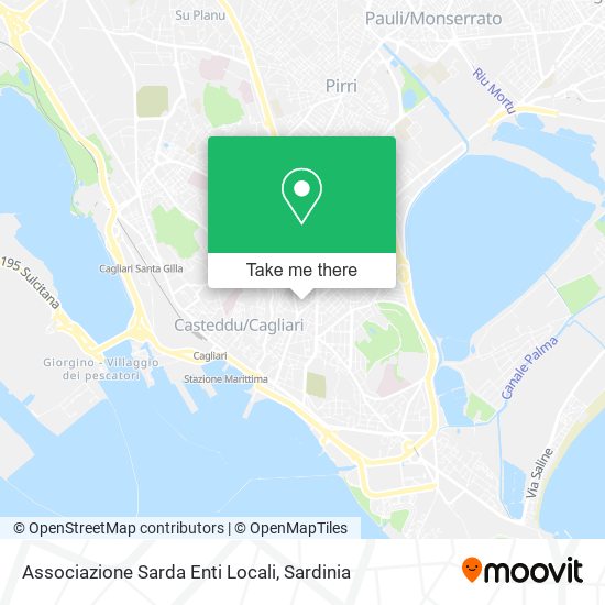 Associazione Sarda Enti Locali map