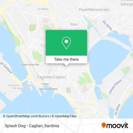 Splash Dog - Cagliari map